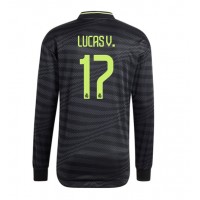 Real Madrid Lucas Vazquez #17 Tredjetrøje 2022-23 Langærmet